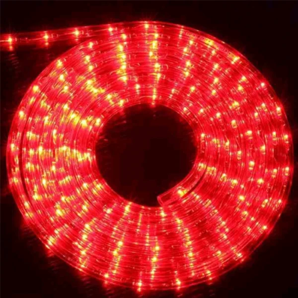 Φωτοσωλήνας LED 10m με Κόκκινο Φως και 8 Προγράμματα Φωτισμού