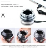 Επαναφορτιζόμενη Κουρευτική Μηχανή Kemei KM-887 UFO