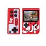 Ρετρό Επαναφορτιζόμενη Κονσόλα Παιχνιδιών SUP με 400 Παιχνίδια και Χειριστήριο για TV Κόκκινο