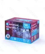 Χριστουγεννιάτικα Λαμπάκια Ρεύματος σε Σχήμα Σταλακτίτη με Διάφανο Καλώδιο 5m με Λευκό Ψυχρό Φωτισμό και 8 Προγράμματα Λειτουργίας 30083