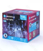 Χριστουγεννιάτικα Λαμπάκια Ρεύματος σε Σχήμα Σταλακτίτη με Διάφανο Καλώδιο 10m με Λευκό Ψυχρό Φωτισμό και 8 Προγράμματα Λειτουργίας 30084