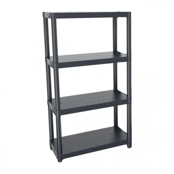 Πλαστική Ραφιέρα με 4 Ράφια 61x31x131cm