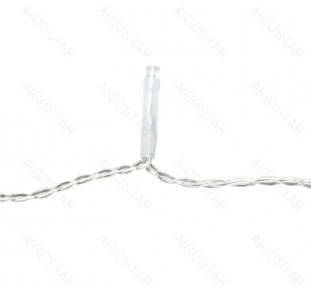 Χριστουγεννιάτικα Λαμπάκια Κουρτίνα Ρεύματος με Διάφανο Καλώδιο 1.5x1.5m με Πολύχρωμο Φωτισμό και 8 Προγράμματα Λειτουργίας 30012