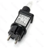 Χριστουγεννιάτικα Λαμπάκια Κουρτίνα Ρεύματος με Διάφανο Καλώδιο 1.5x1.5m με Πολύχρωμο Φωτισμό και 8 Προγράμματα Λειτουργίας 30012