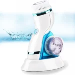 Ηλεκτρική Βούρτσα Καθαρισμού Προσώπου Περιστρεφόμενη με 4 Κεφαλές AE-8286 Μπλε