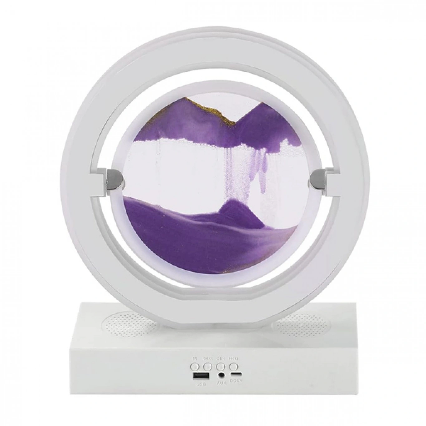 Φωτιστικό Sands of Time με Ηχείο Μουσικής & RGB Light - Επιτραπέζιο Διακοσμητικό Αμμού Φωτιστικό Sands of Time με Ηχείο Μουσικής & RGB Light - Επιτραπέζιο Διακοσμητικό Αμμού