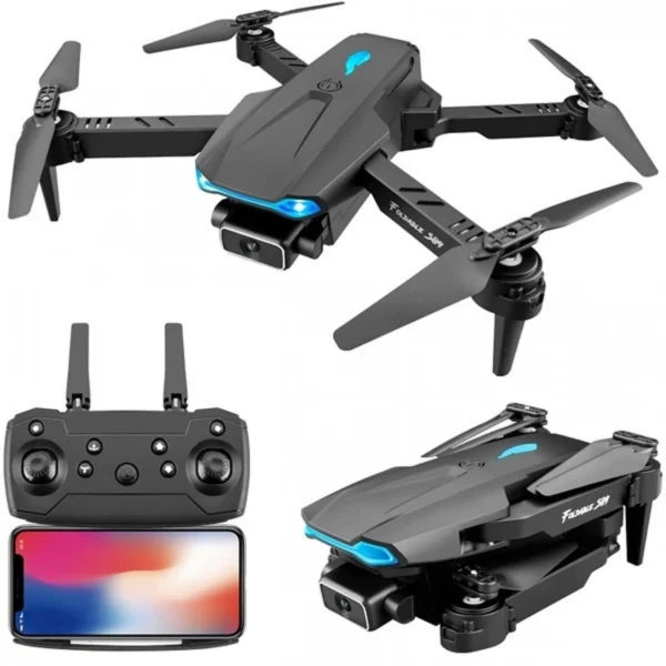 Drone με Κάμερα 2.4 Ghz 4K & Χειριστήριο Μαύρο Gaoqi S89