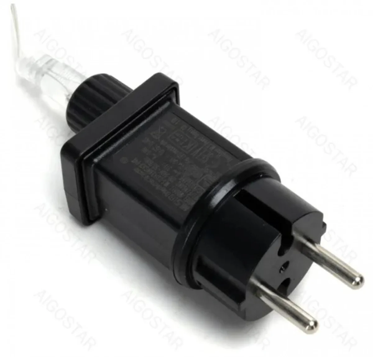 Χριστουγεννιάτικα Λαμπάκια Κουρτίνα Ρεύματος με Διάφανο Καλώδιο 1x1m με Ψυχρό Λευκό Φωτισμό και 8 Προγράμματα Λειτουργίας 30533