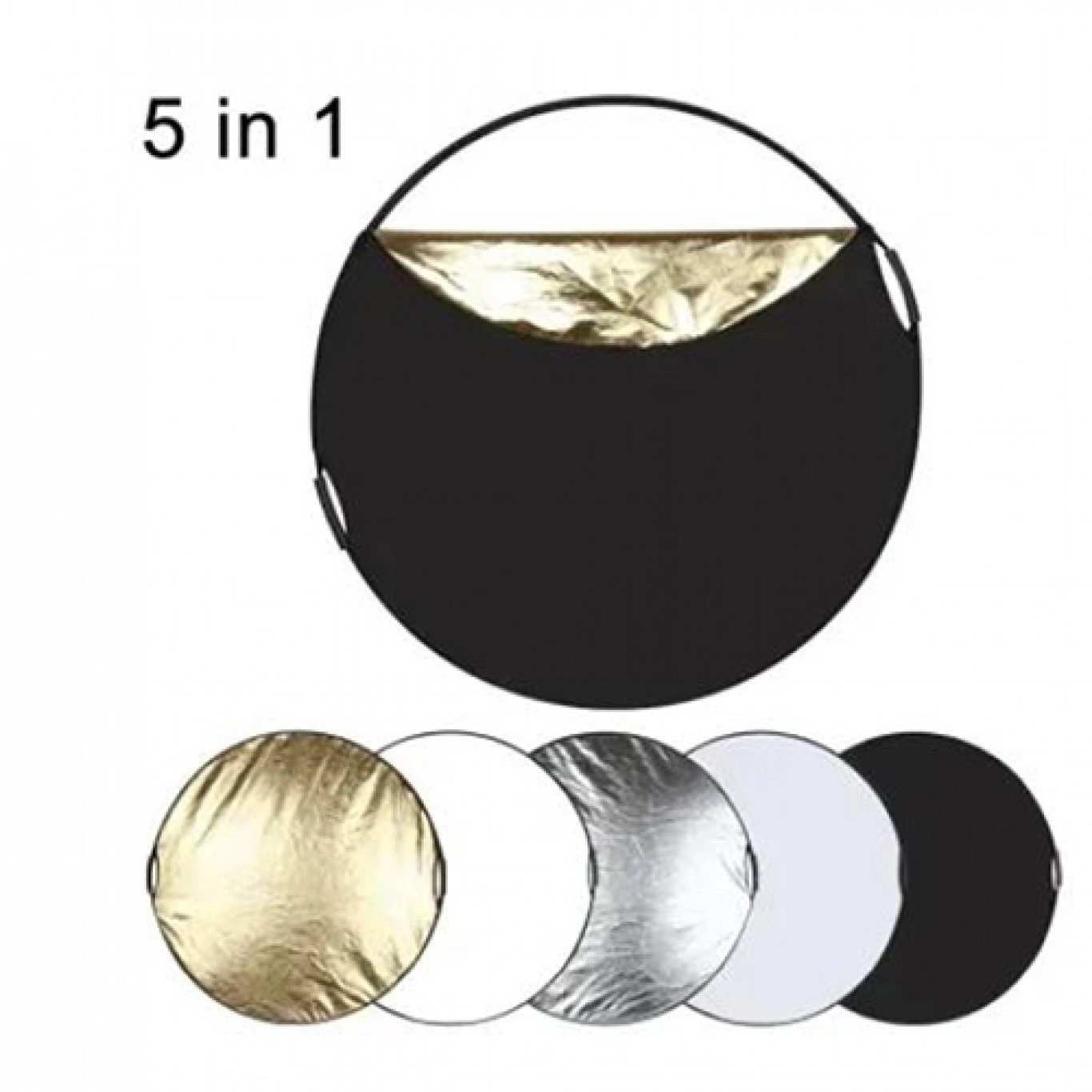 Ανακλαστήρες για Επαγγελματική Φωτογράφηση 80cm 5 σε 1 Ανακλαστήρες για Επαγγελματική Φωτογράφηση 80cm 5 σε 1