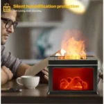 Υγραντήρας & Συσκευή Αρωματοθεραπείας Υπερήχων με 3D Εφέ Φλόγας - 300ml - Aroma Diffuser 6W