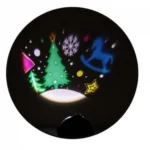 Χριστουγεννιάτικος προβολέας LED με διάφορα σχέδια, επιτοίχια και χωνευτή βάση 220V IP44 για εσωτερικούς και εξωτερικούς χώρους.