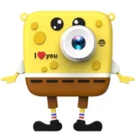 Επαναφορτιζόμενη Παιδική Ψηφιακή Φωτογραφική Μηχανή 1080P & Βιντεοκάμερα - Μπομπ Σφουγγαράκης