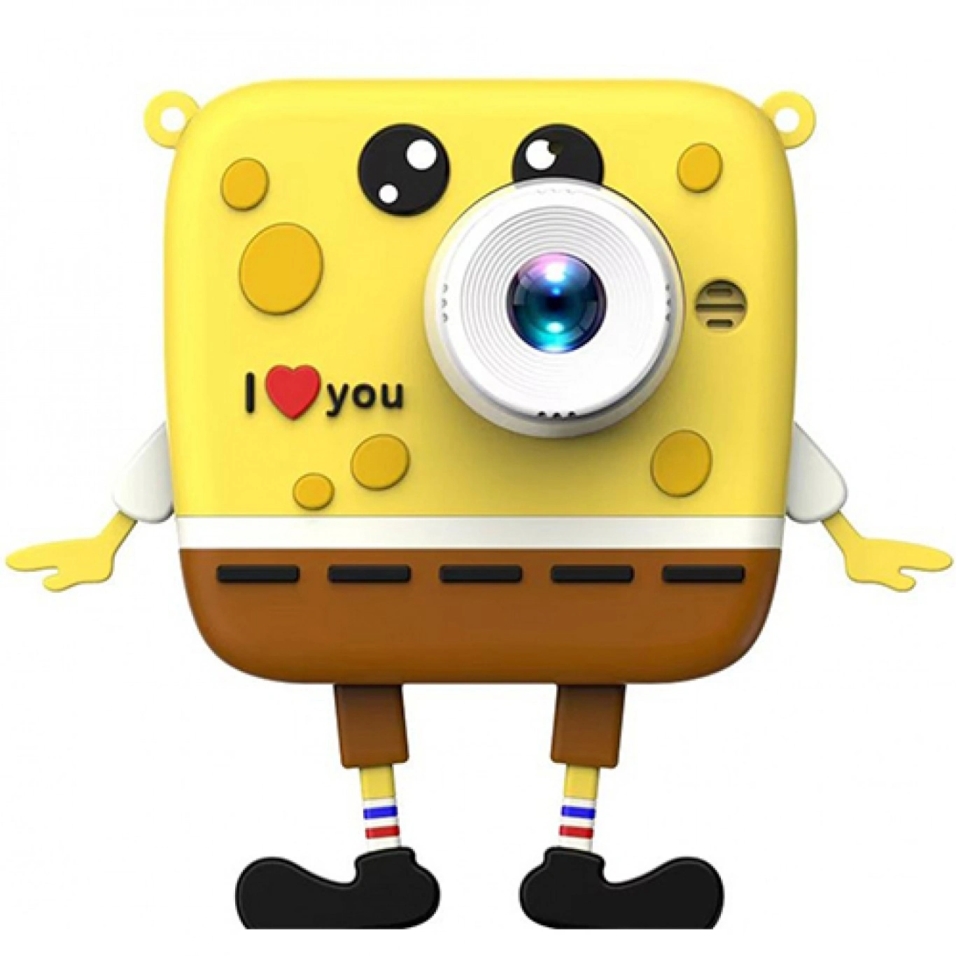 Επαναφορτιζόμενη Παιδική Ψηφιακή Φωτογραφική Μηχανή 1080P & Βιντεοκάμερα - Μπομπ Σφουγγαράκης Επαναφορτιζόμενη Παιδική Ψηφιακή Φωτογραφική Μηχανή 1080P & Βιντεοκάμερα - Μπομπ Σφουγγαράκης