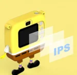 Επαναφορτιζόμενη Παιδική Ψηφιακή Φωτογραφική Μηχανή 1080P & Βιντεοκάμερα - Μπομπ Σφουγγαράκης