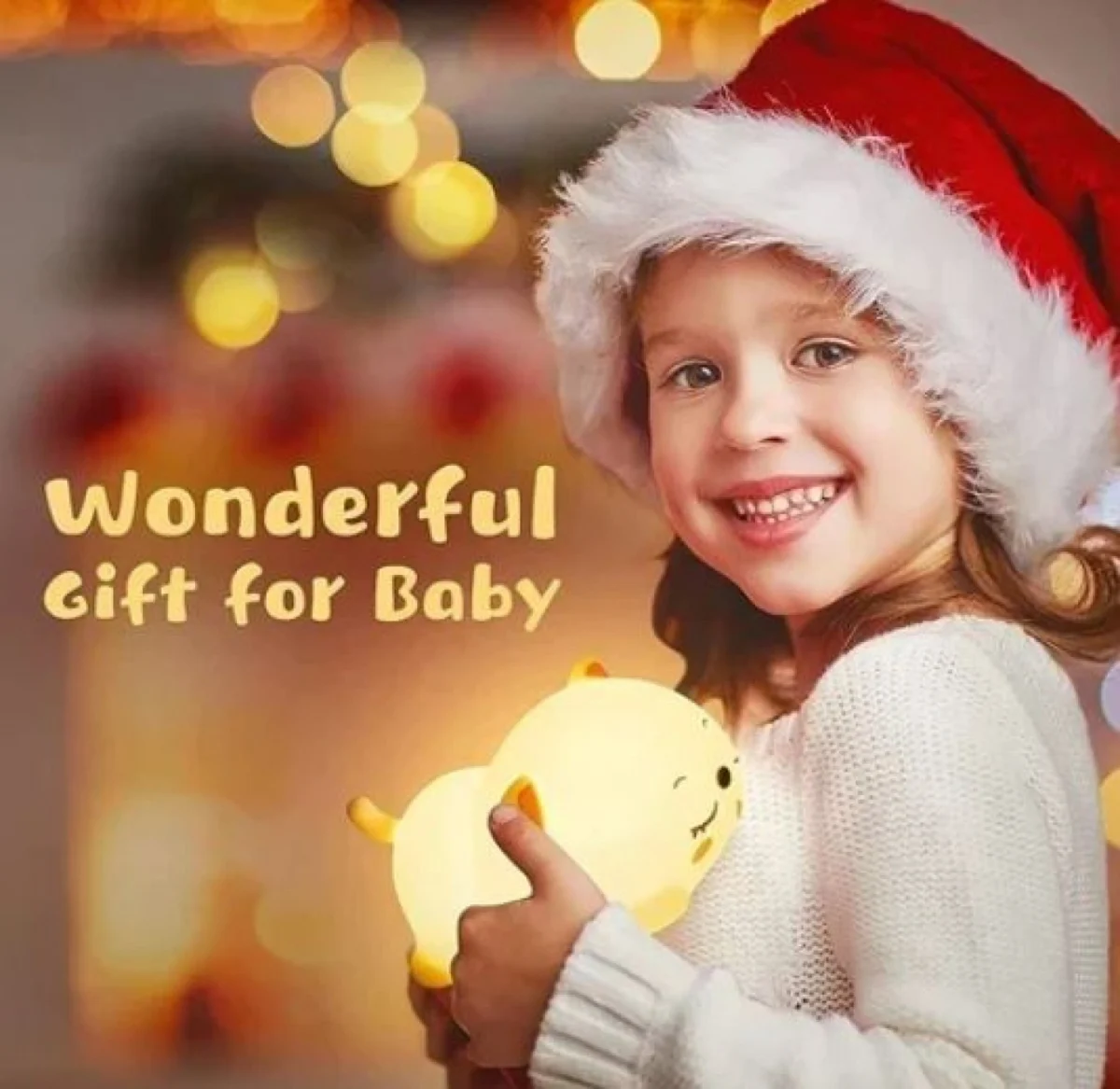 Επαναφορτιζόμενο Διακοσμητικό Φωτιστικό USB Σιλικόνης - Γάτα