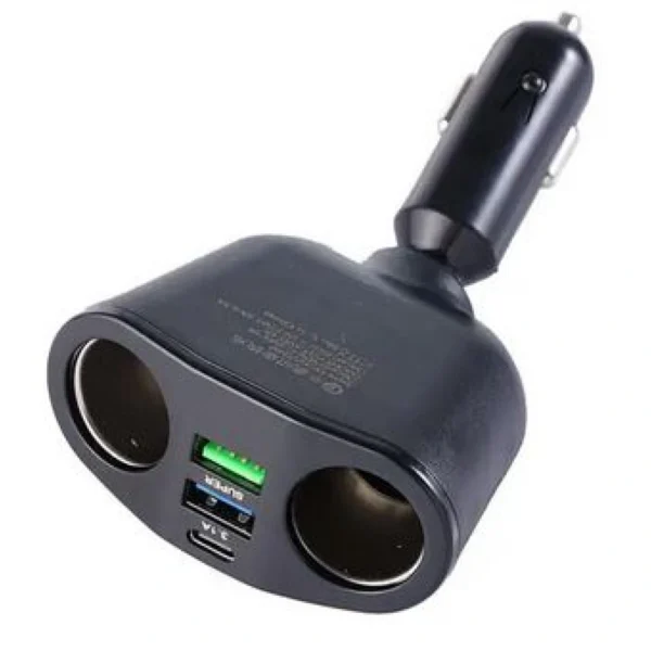 Φορτιστής Aυτοκινήτου Ταχείας Φόρτισης 5 σε 1