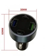 Φορτιστής Aυτοκινήτου Ταχείας Φόρτισης 5 σε 1