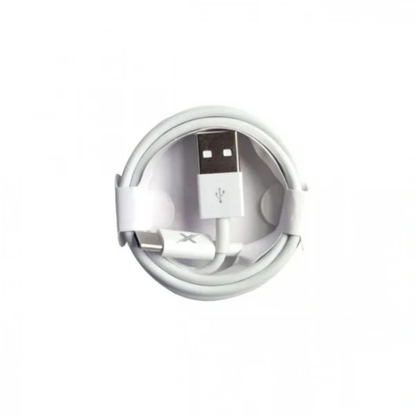 Καλώδιο Φόρτισης USB σε Type C 1m Λευκό