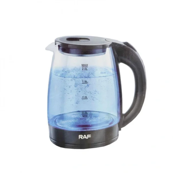 Ηλεκτρικός Διάφανος Βραστήρας με LED - R.7201B Electric Kettle 2.lt