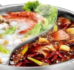 Ανοξείδωτο Επαγωγικό Τηγάνι με Εσωτερικό Διαχωριστικό και Γυάλινο Καπάκι 32cm - Hoomei