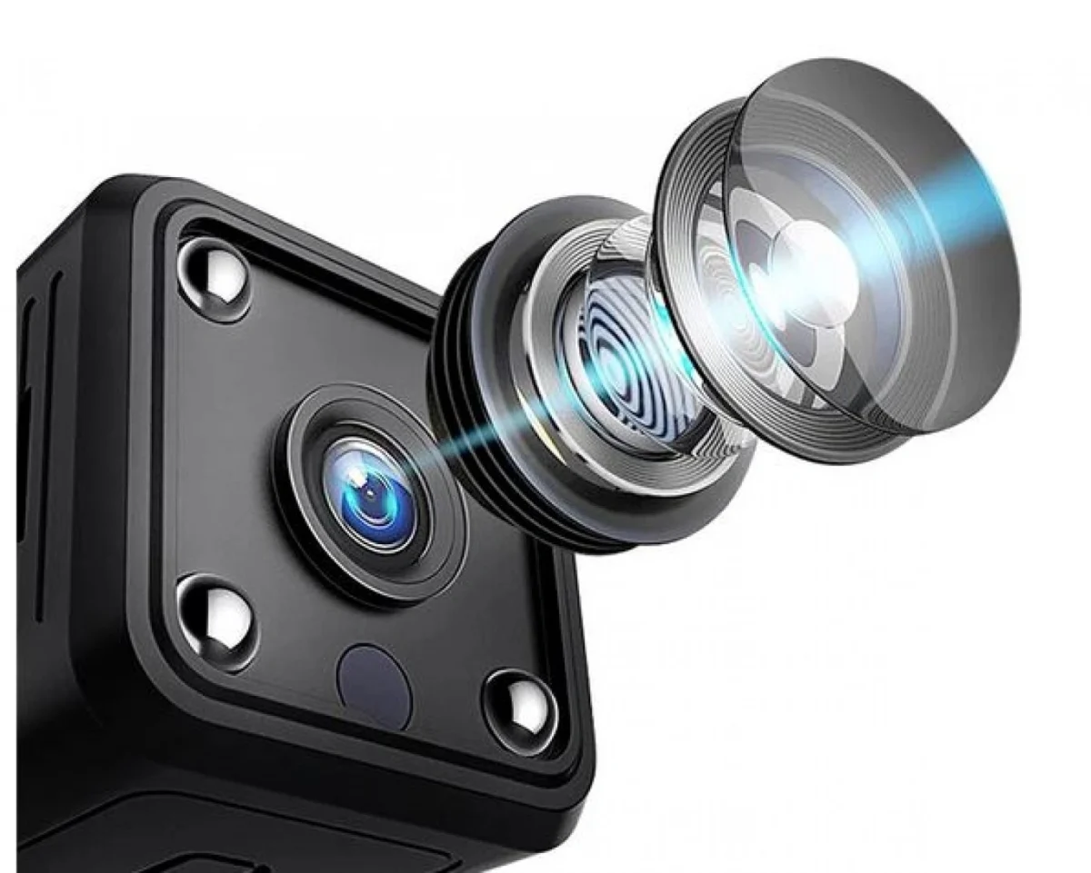 WiFi IP Μίνι Κρυφή Κάμερα X6 Παρακολούθησης HD 1080p με Αισθητήρα Κίνησης, Μικρόφωνο, Μαγνητική Βάση, Νυχτερινή Λήψη, Κάρτα Μνήμης & App Εφαρμογή Κινητού