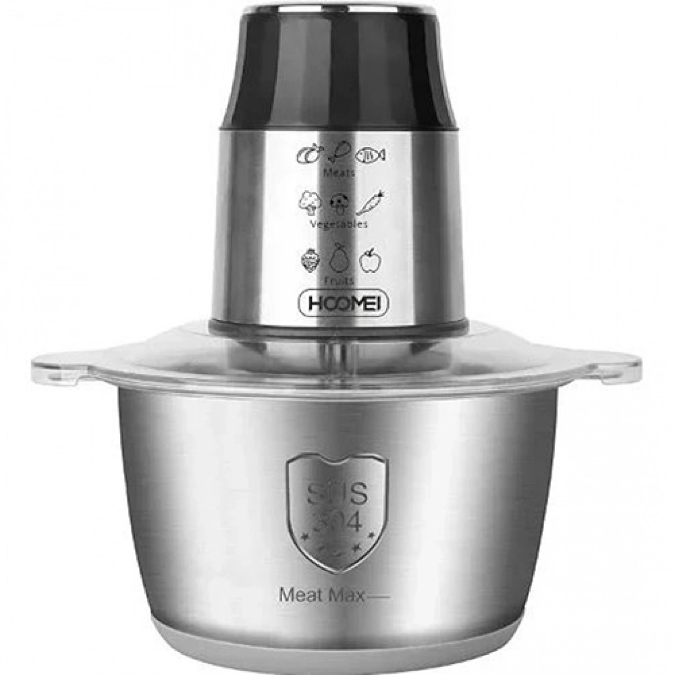 Ηλεκτρικός Πολυκόφτης με 4 Λεπίδες Ανοξείδωτου Ατσαλιού, 2 Ταχυτήτων - 300W, 2lt - Hoomei Ηλεκτρικός Πολυκόφτης με 4 Λεπίδες Ανοξείδωτου Ατσαλιού, 2 Ταχυτήτων - 300W, 2lt - Hoomei