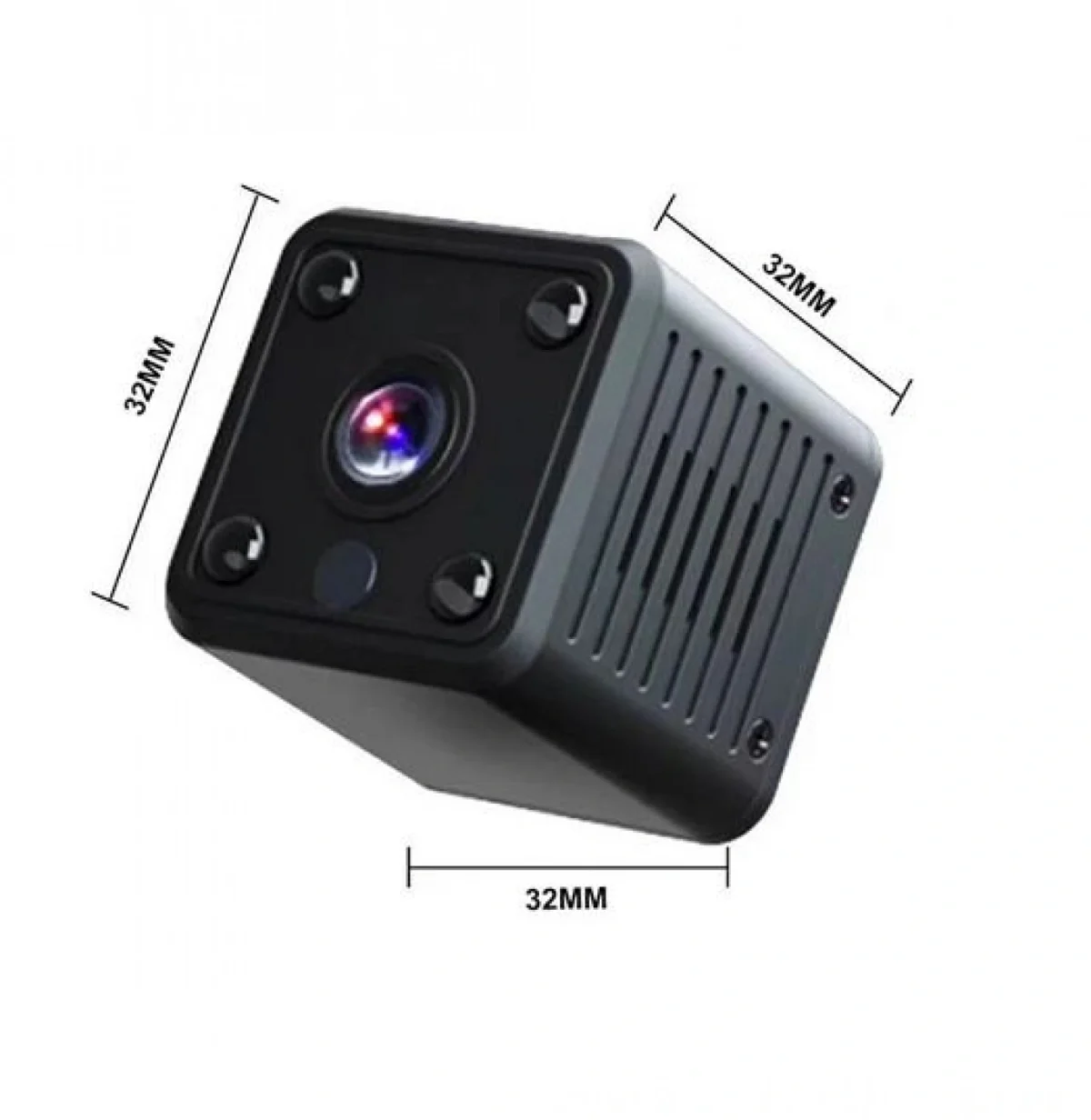 WiFi IP Μίνι Κρυφή Κάμερα X6 Παρακολούθησης HD 1080p με Αισθητήρα Κίνησης, Μικρόφωνο, Μαγνητική Βάση, Νυχτερινή Λήψη, Κάρτα Μνήμης & App Εφαρμογή Κινητού