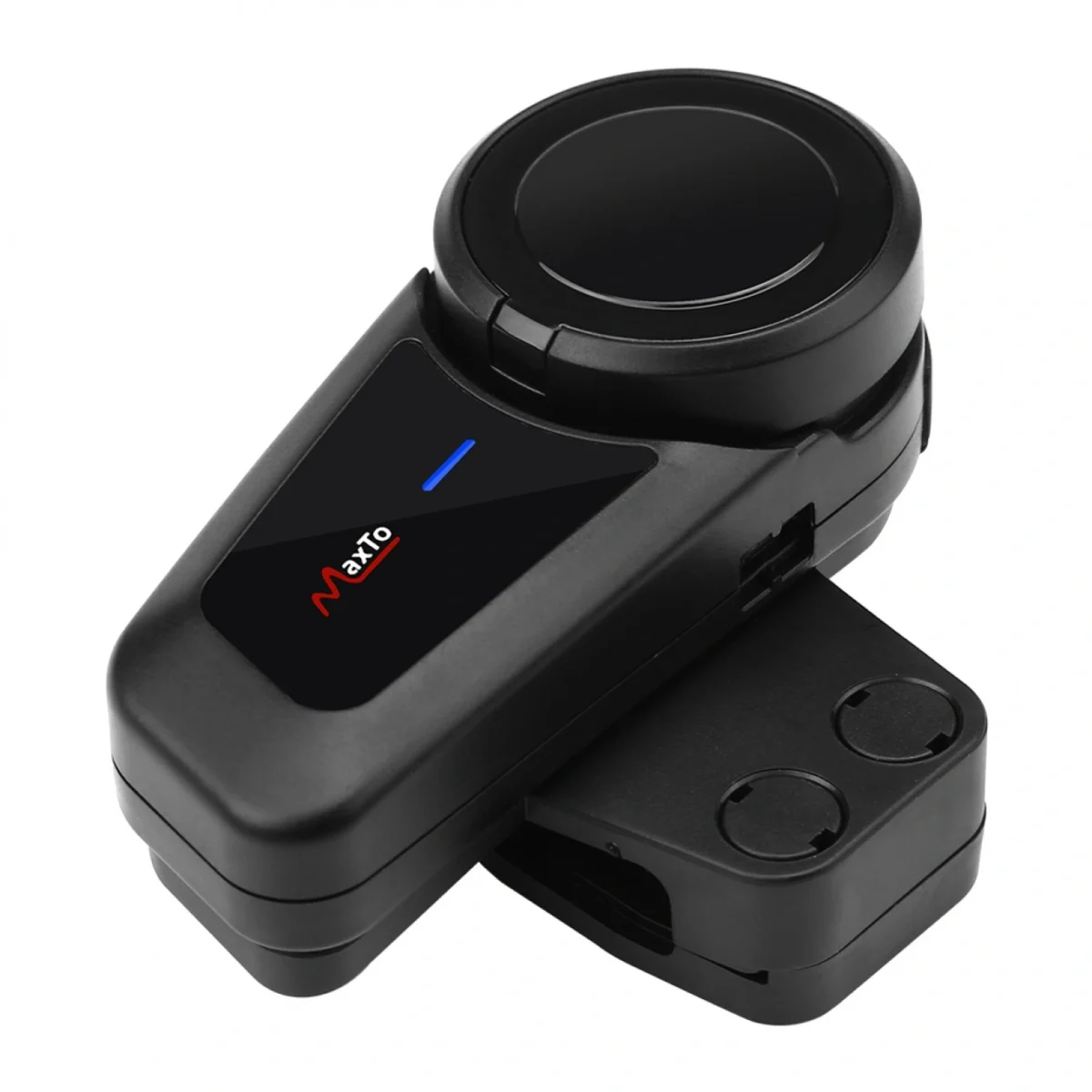 Σύστημα Μονής Ενδοεπικοινωνίας Bluetooth FM Radio για Κράνος Μηχανής Maxto M2 Intercom