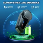 Σύστημα Μονής Ενδοεπικοινωνίας Bluetooth FM Radio για Κράνος Μηχανής Maxto M2 Intercom