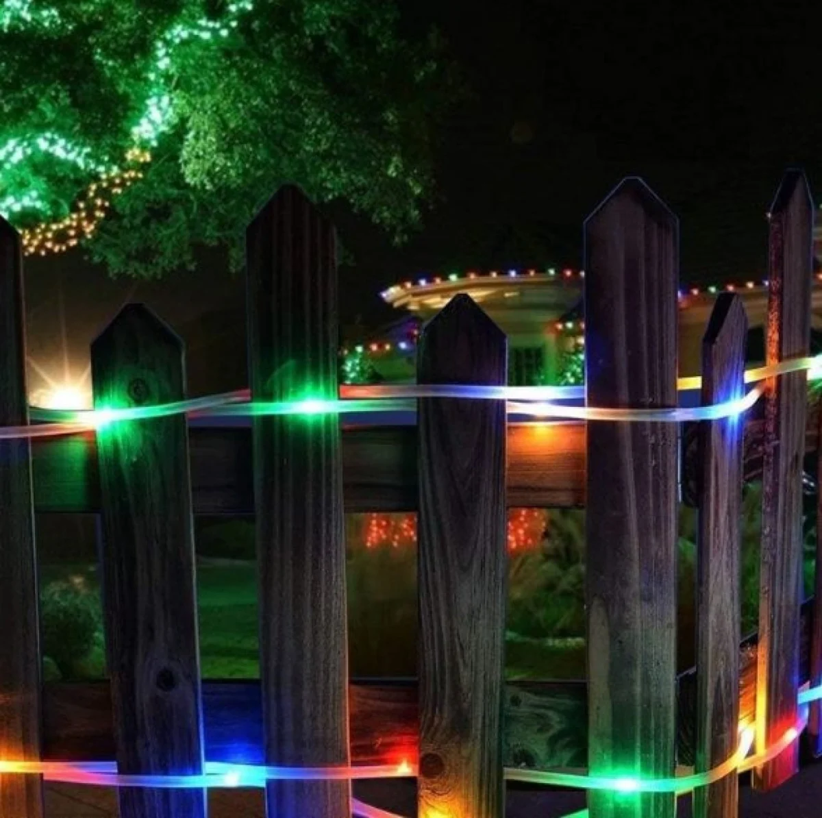 Χριστουγεννιάτικα Λαμπάκια σε Φωτοσωλήνα 200 LED - 10m + 3m Καλώδιο με Πολύχρωμο Φωτισμό και 8 Προγράμματα - Xmasfest