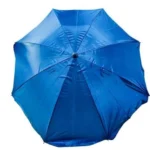 Ομπρέλα Θαλάσσης 200cm με Ηλιοπροστασία UV- Μπλέ/Ασημί