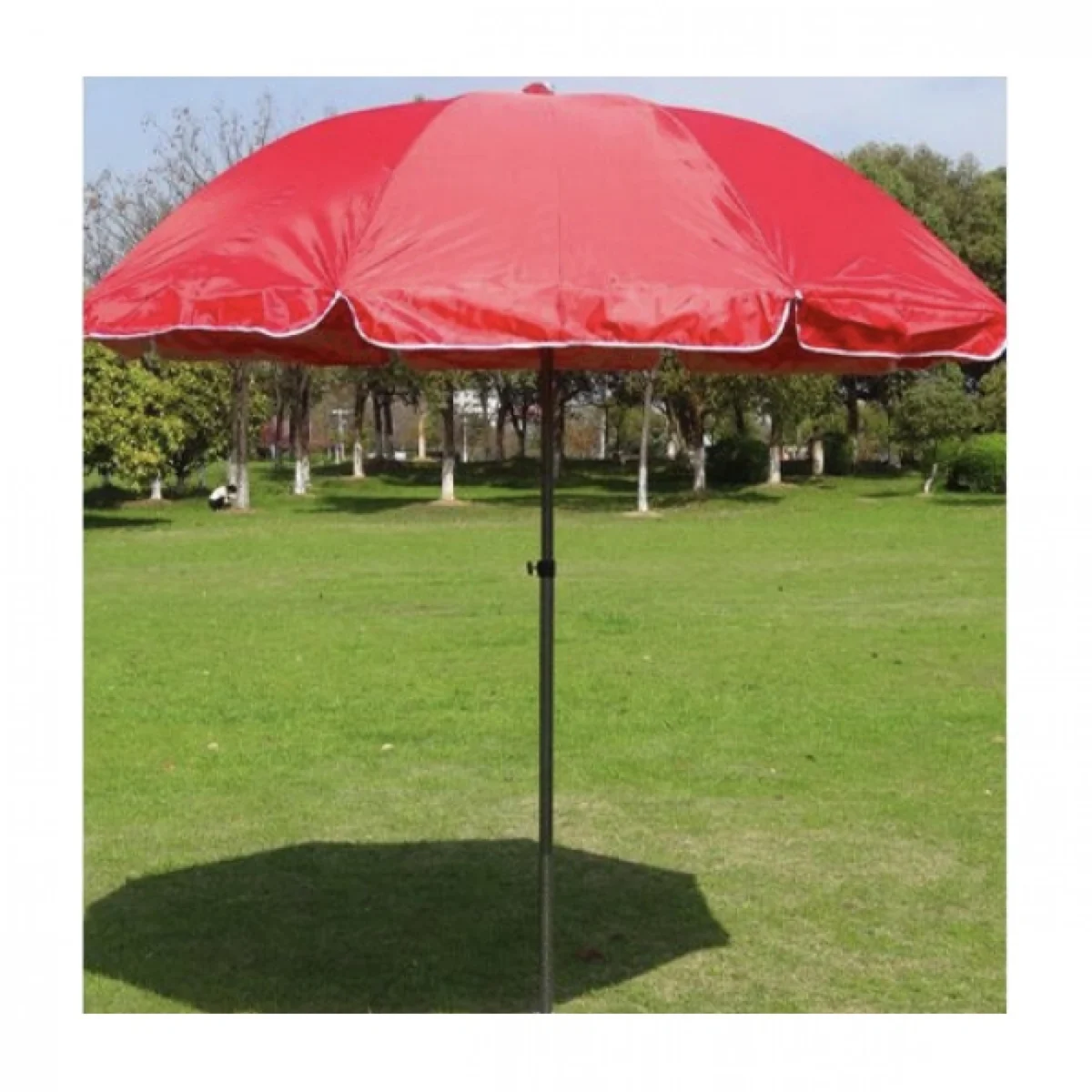 Ομπρέλα Θαλάσσης - Κήπου 120cm - Κόκκινη