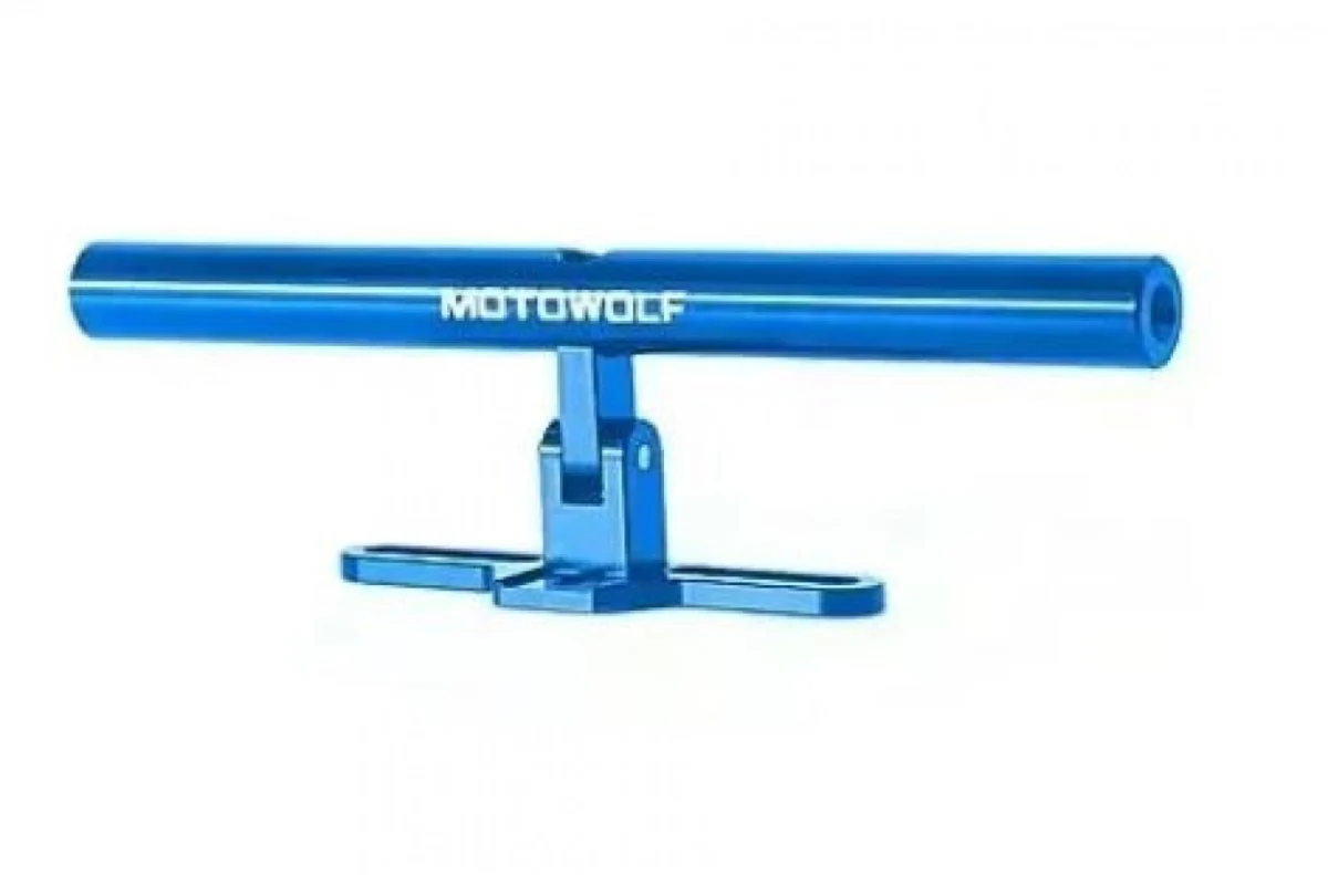 Πολυχρηστική Μπάρα Αλουμινίου Crossbar Βάση Motowolf 24cm