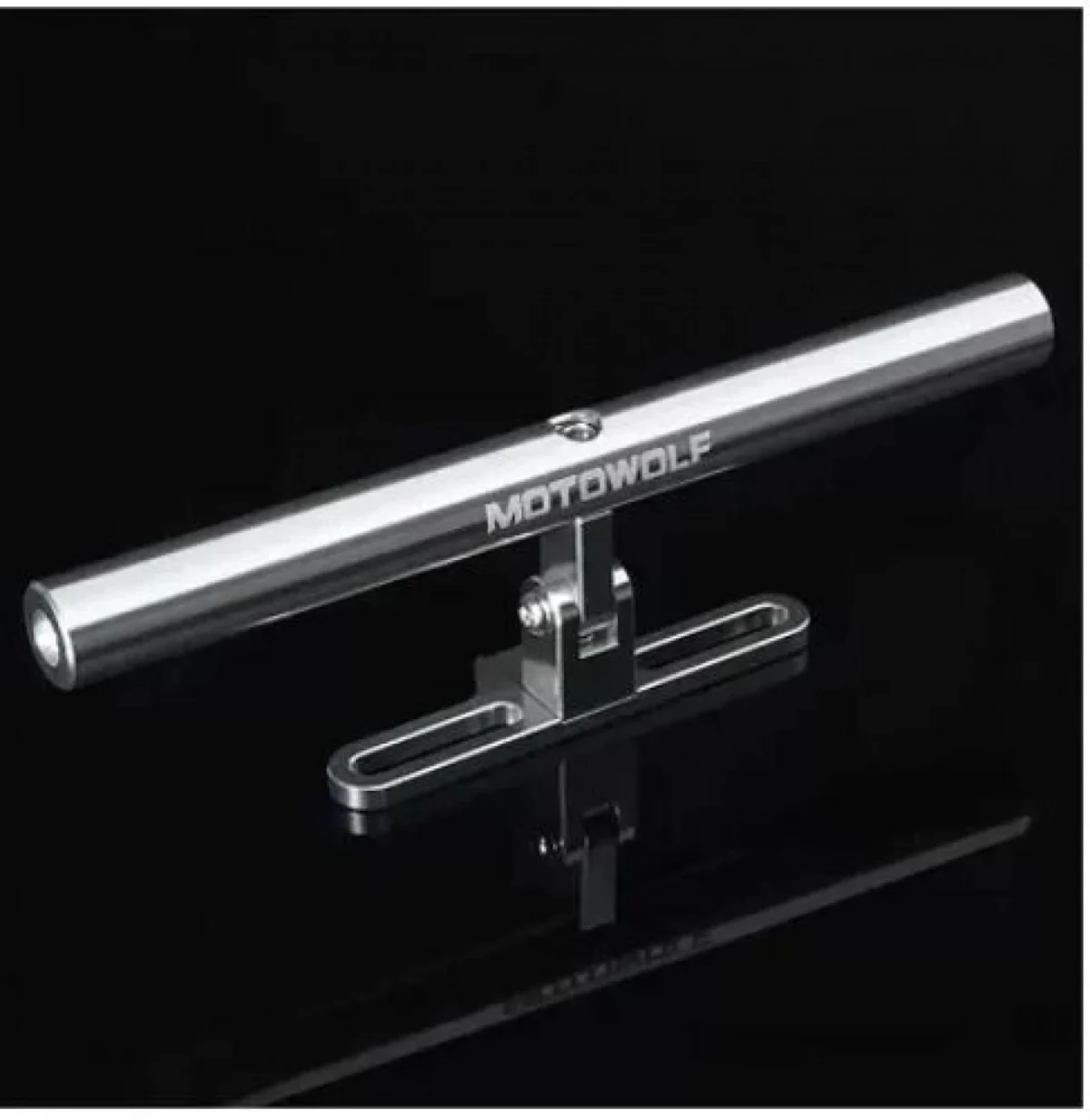 Πολυχρηστική Μπάρα Αλουμινίου Crossbar Βάση Motowolf 24cm