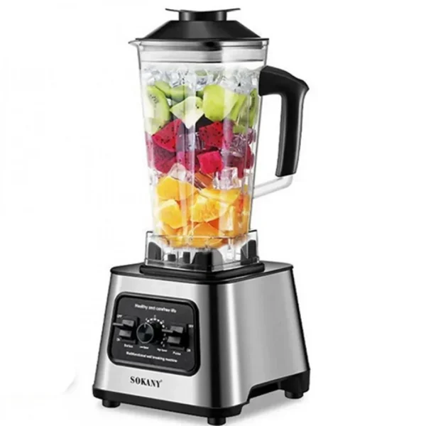 Μπλέντερ Πολλαπλών Χρήσεων Sokany – 6000W, 2.5 Λίτρα