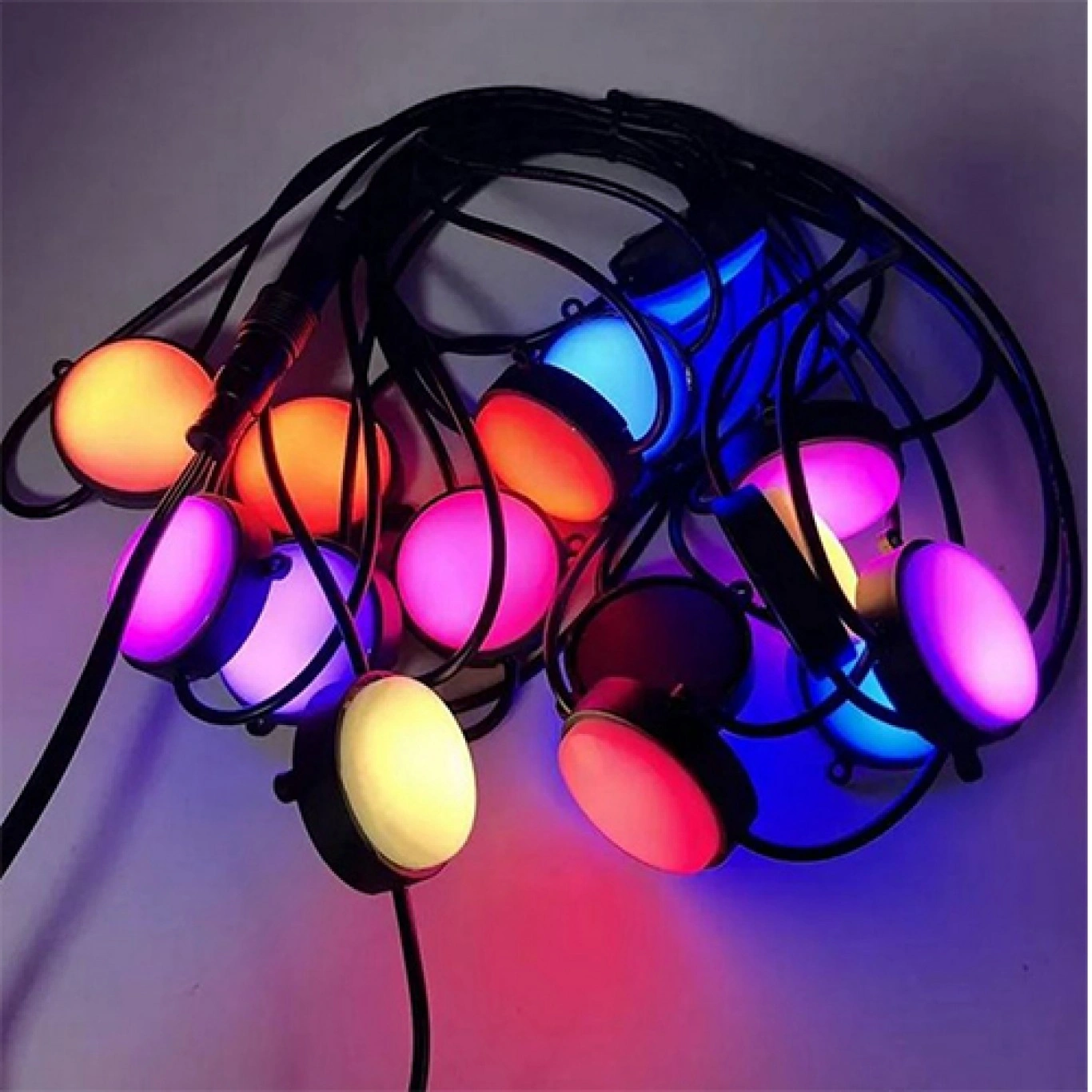 Καρφωτά Ηλιακά Λαμπιόνια Γιρλάντα RGBW 8m - 25 LED για Φωτισμό Κήπου και Εξωτερικών Χώρων Καρφωτά Ηλιακά Λαμπιόνια Γιρλάντα RGBW 8m - 25 LED για Φωτισμό Κήπου και Εξωτερικών Χώρων