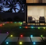 Καρφωτά Ηλιακά Λαμπιόνια Γιρλάντα RGBW 8m - 25 LED για Φωτισμό Κήπου και Εξωτερικών Χώρων