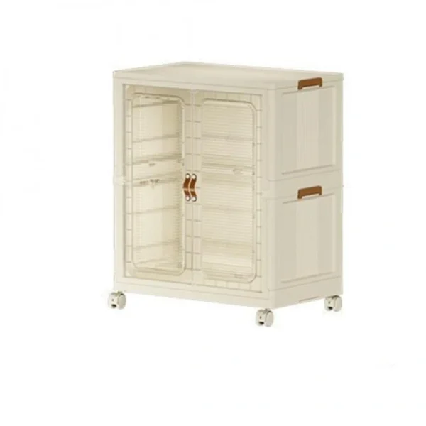 Επαγγελματικό Vanity Storage Station με 2 Eυρύχωρα Nτουλάπια Aποθήκευσης 81x70x41.5cm