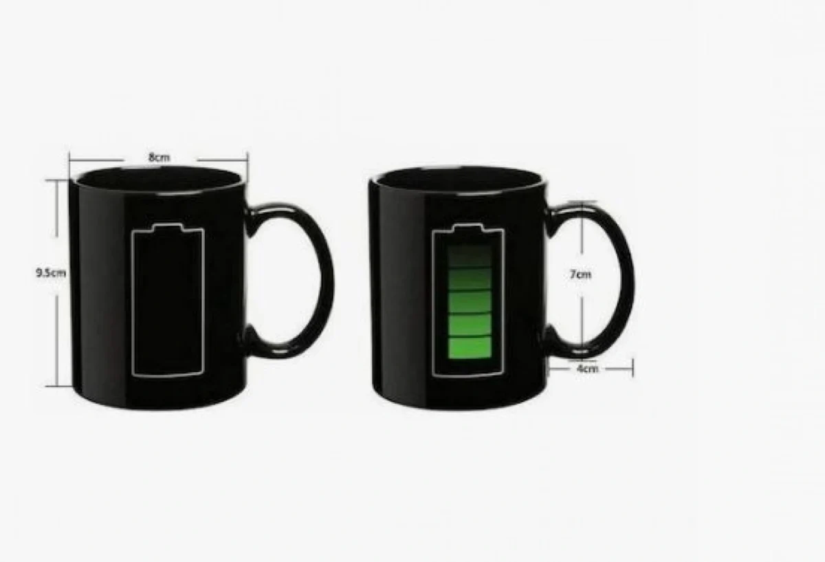 Κούπα Θερμοχρωμική “Καρδιά” 330ml - Heart Color Changing Mug