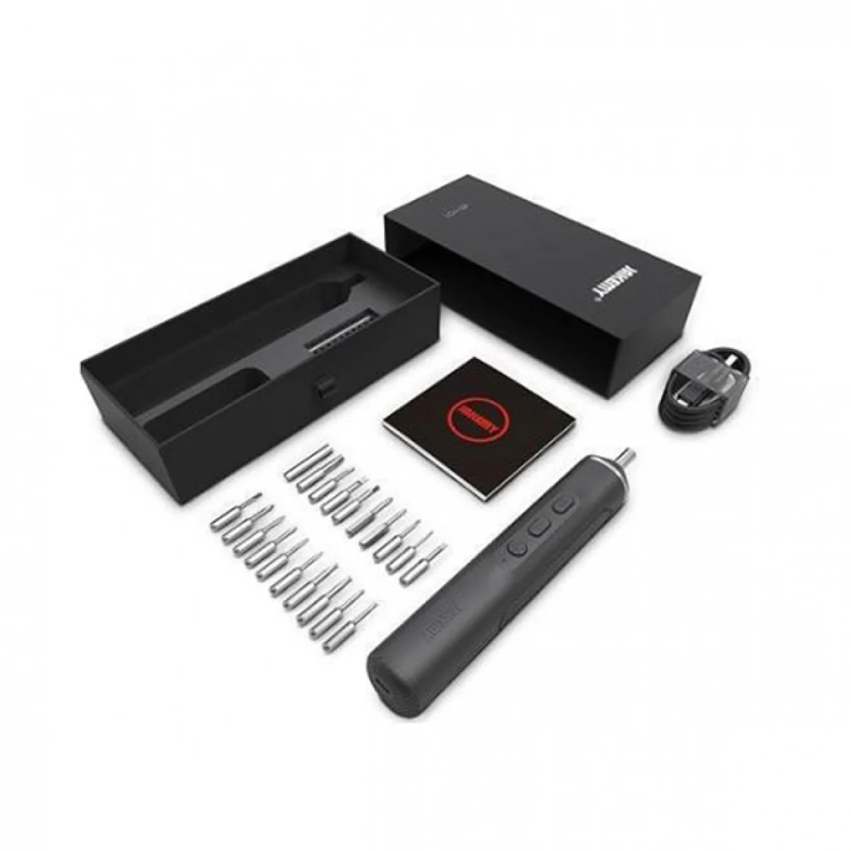 Ηλεκτρικό Κατσαβίδι Jakemy JM-Y01 με LED Φακό & 20 Μύτες