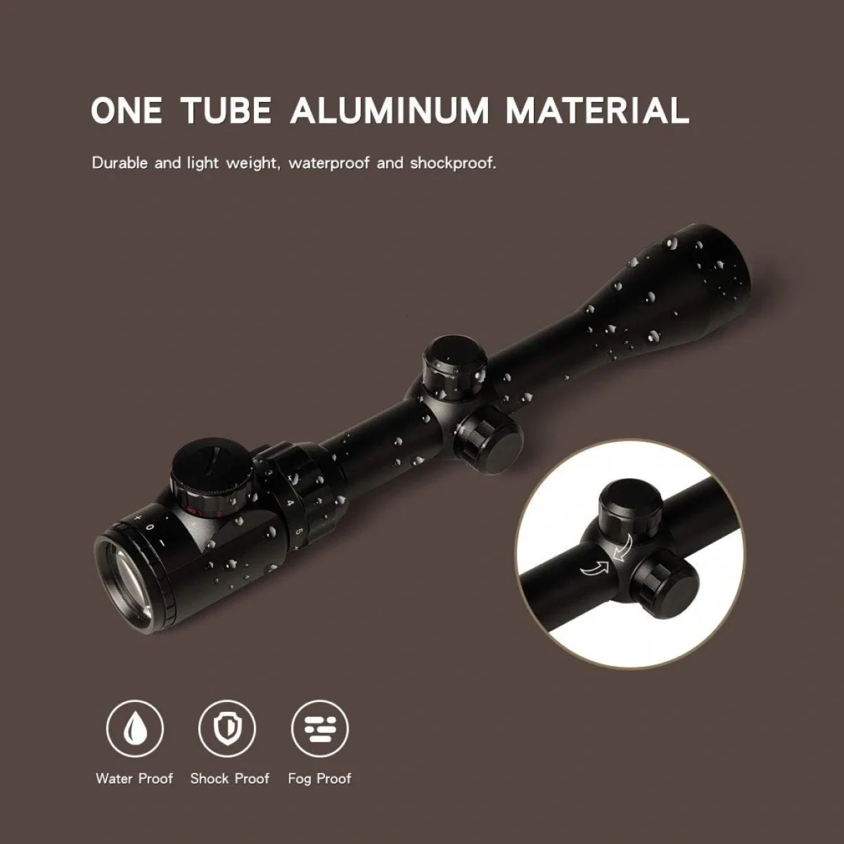 Διόπτρα Μονόκυαλο Σκοπευτικό Hunting Rifle Scope 3-9x32EG