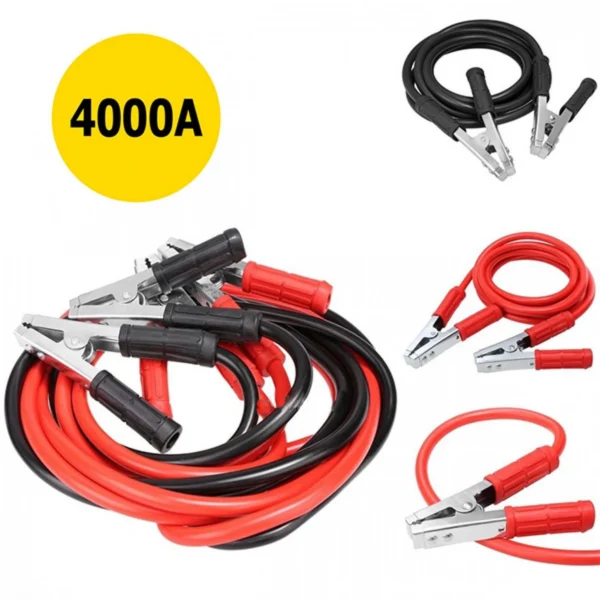 Καλώδια Εκκίνησης Μπαταρίας Αυτοκινήτου 4000AMP 1,9m Heavy Duty