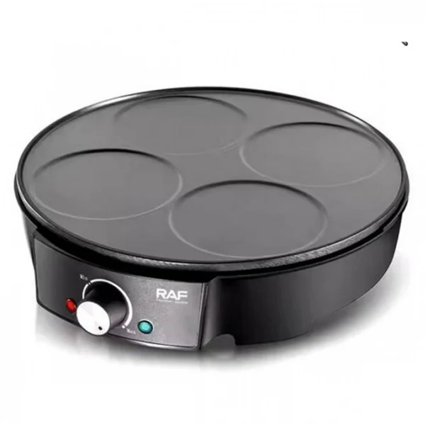 Συσκευή για Pancakes 1200W με 4 Θέσεις & Αντικολλητικές Πλάκες Raf R.2508
