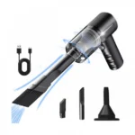 USB Επαναφορτιζόμενος Μίνι Ηλεκτρικός Φυσητήρας - Σκουπάκι Αναρρόφησης Υγρών / Στερεών F6001