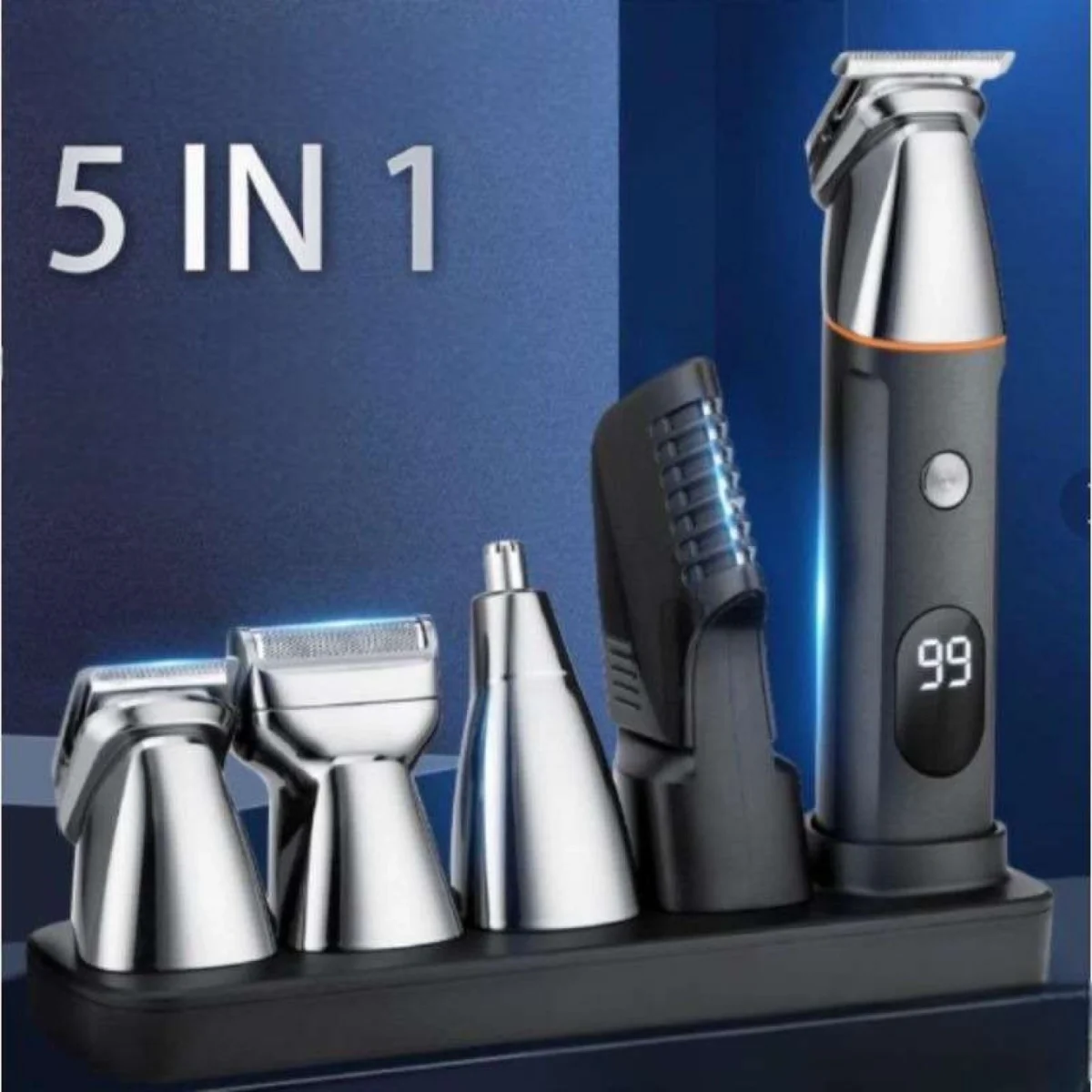 Επαναφορτιζόμενη Κουρευτική Μηχανή & Σετ Περιποίησης KM-5857