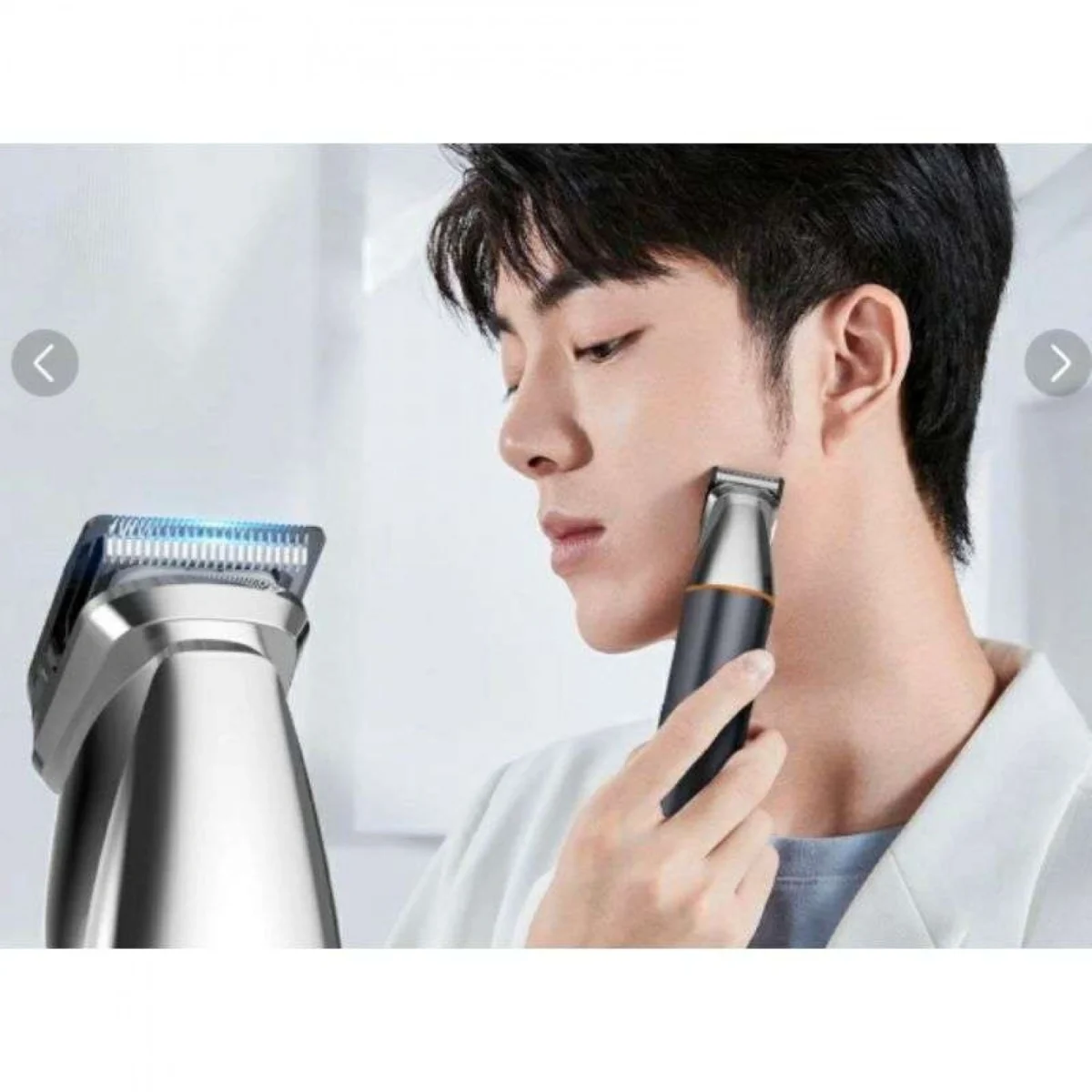 Επαναφορτιζόμενη Κουρευτική Μηχανή & Σετ Περιποίησης KM-5857