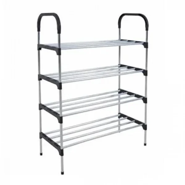 Μεταλλική Παπουτσοθήκη με 4 Ράφια 80x54x26cm