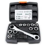 Σετ Κλειδί με Καστάνια 36τμχ με Βαλίτσα Μεταφοράς