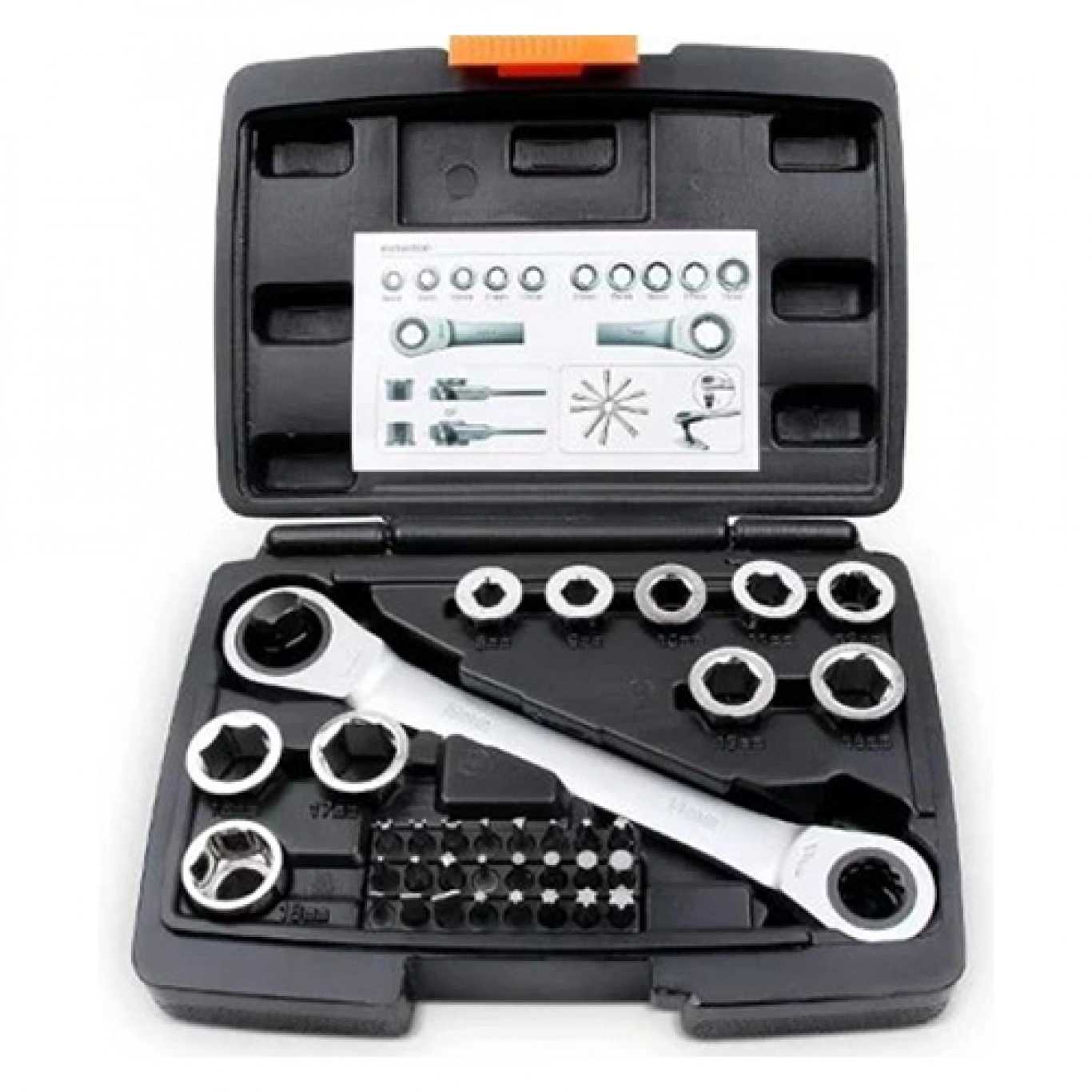 Σετ Κλειδί με Καστάνια 36τμχ με Βαλίτσα Μεταφοράς Σετ Κλειδί με Καστάνια 36τμχ με Βαλίτσα Μεταφοράς