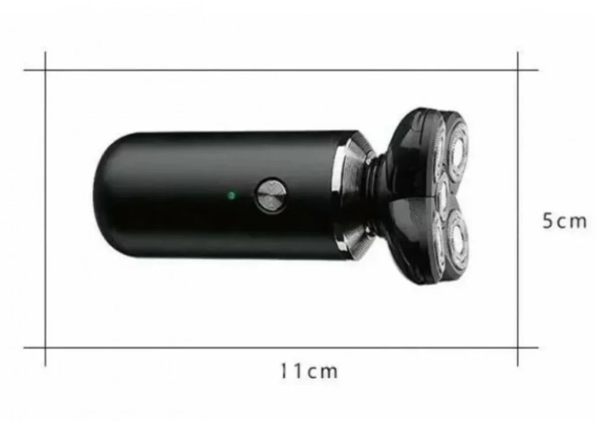 Επαναφορτιζόμενη Ξυριστική Μηχανή Προσώπου - Σώματος KM-1004